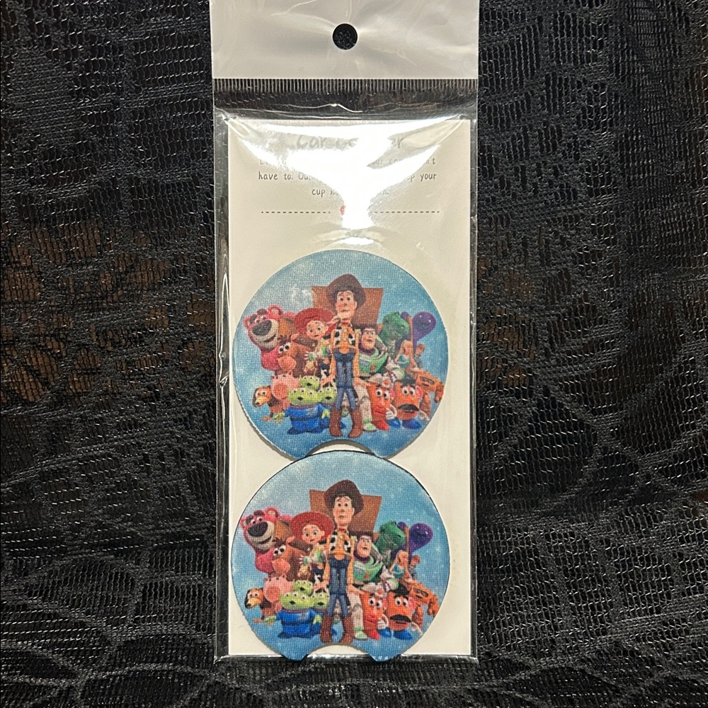 Colorful Car Coasters Set - Picture 5 of 6
